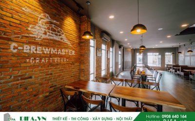 THIẾT KẾ THI CÔNG NHÀ HÀNG BIA C-BREWMASTER