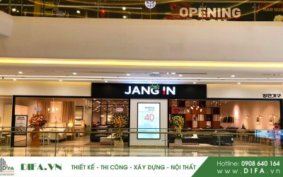 THI CÔNG SHOWROOM JANG IN SMART CITY - HÀ NỘI