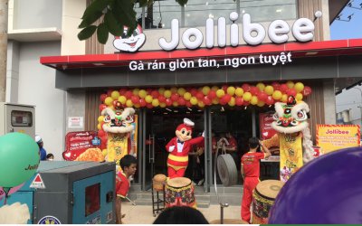 THI CÔNG CỬA HÀNG JOLLIBEE ĐỒNG XOÀI - BÌNH PHƯỚC
