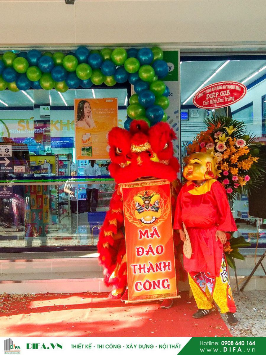 Thi Công Nhà Thuốc - Pharmacity số 302 - Trần Việt Châu | Diệp Gia