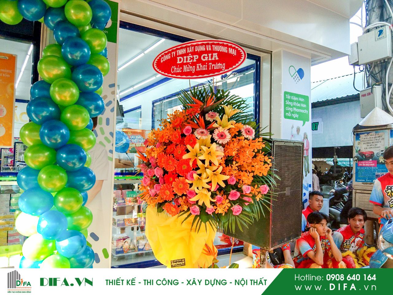 Thi Công Nhà Thuốc - Pharmacity số 302 - Trần Việt Châu | Diệp Gia