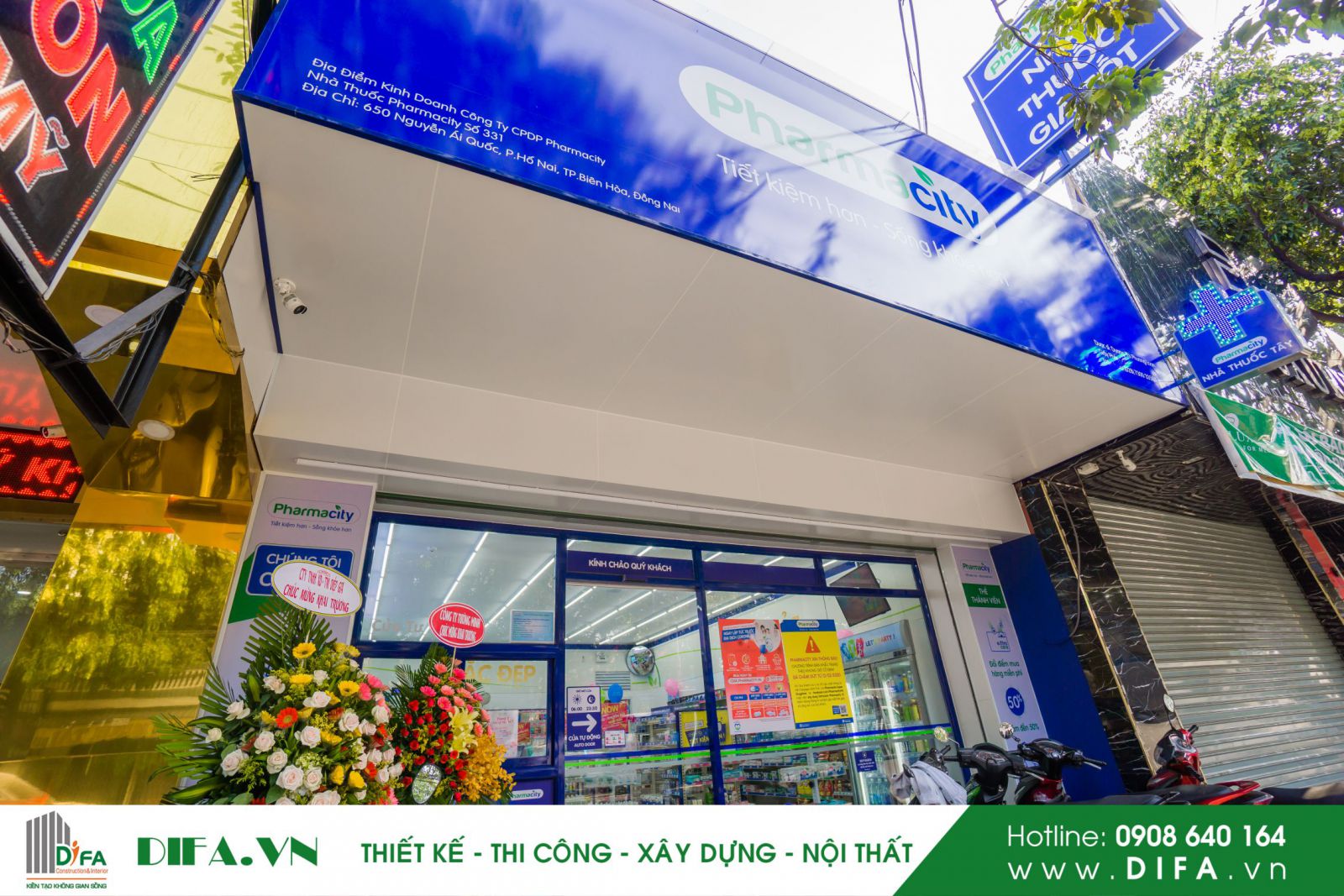 Thi công nhà thuốc - Pharmacity số 331