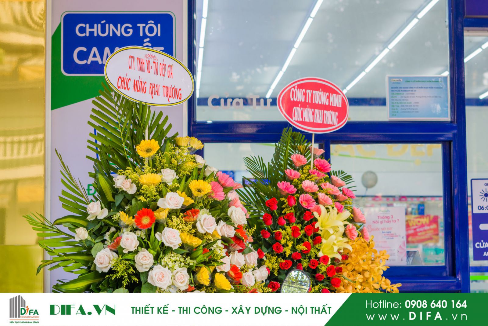 Thi công nhà thuốc - Pharmacity số 331