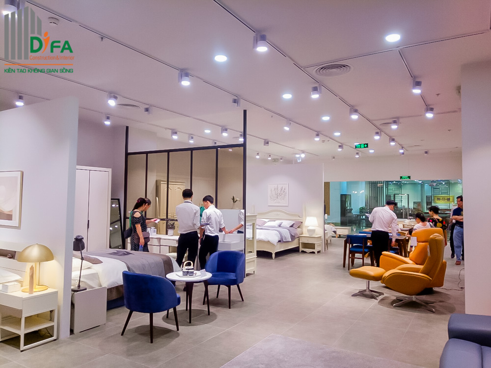 Xây dựng showroom đẹp - Hoàn thành Jang In - Royal City | Diệp Gia