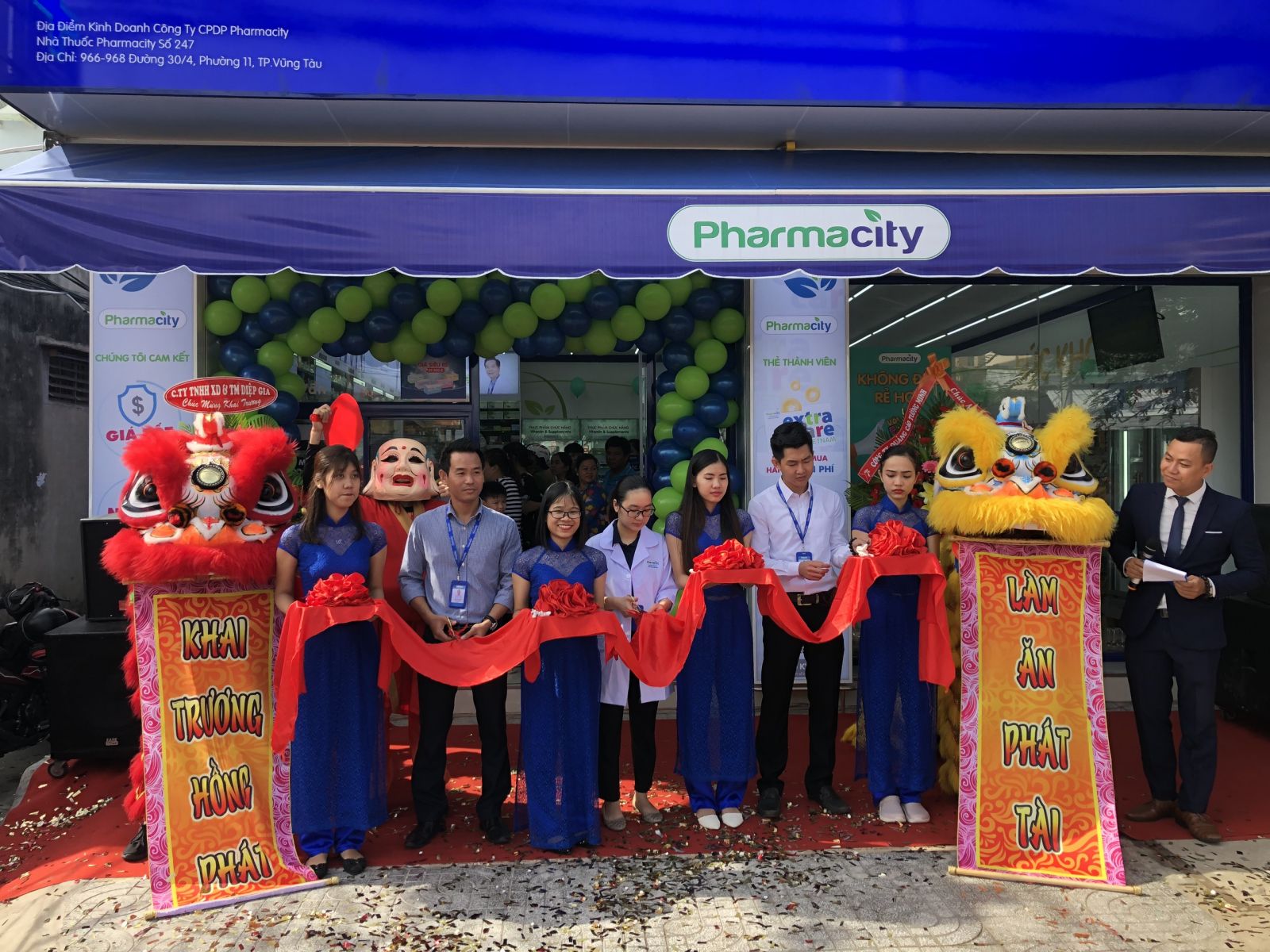 Thi công nội thất đẹp - Hoàn thành nhà thuốc Pharmacity|Diệp Gia
