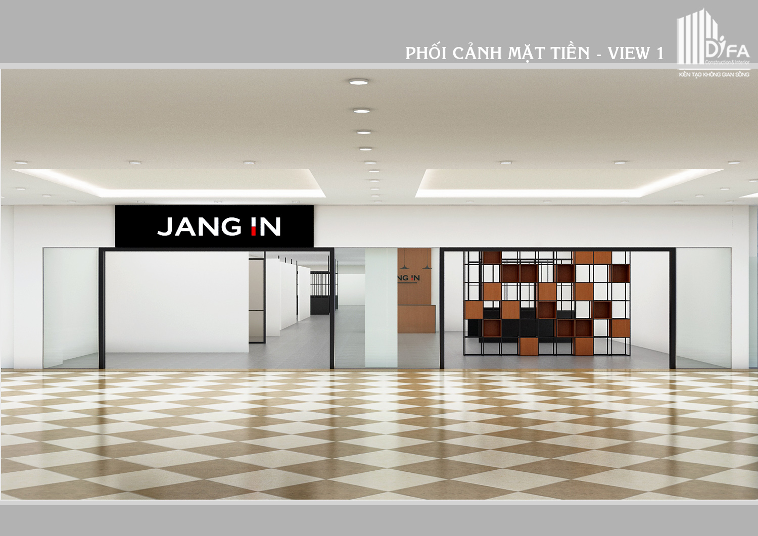 Thi công showroom đẹp - Hoàn thành showroom Jang In Time City Hà Nội | Diệp Gia